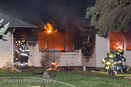 house fire in Prospect Heights IL at 1201 N Stratford Road 11-3-14 Larry Shapiro photographer shapirophotography.net